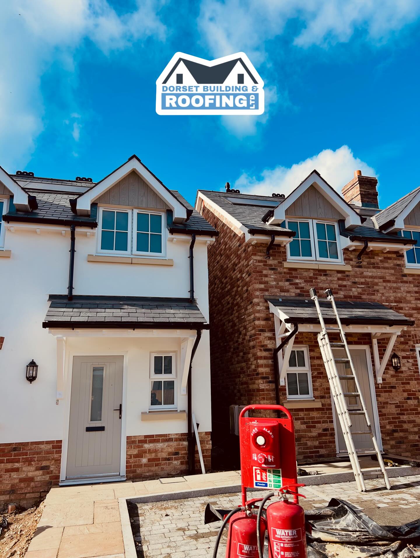 Natural Slate Porch Roofing in Poole