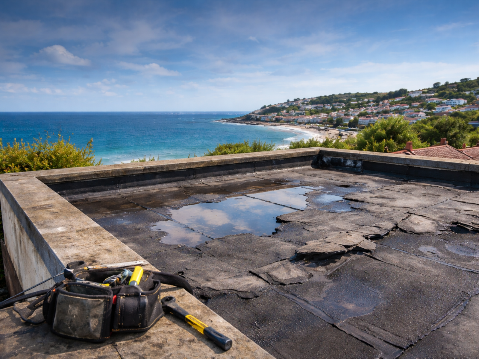 Flat roof problems Dorset