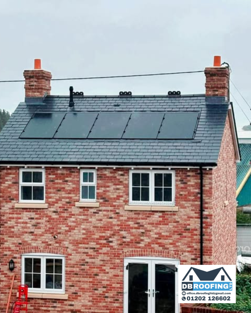 Chimney lead flashing repair completed in Dorset